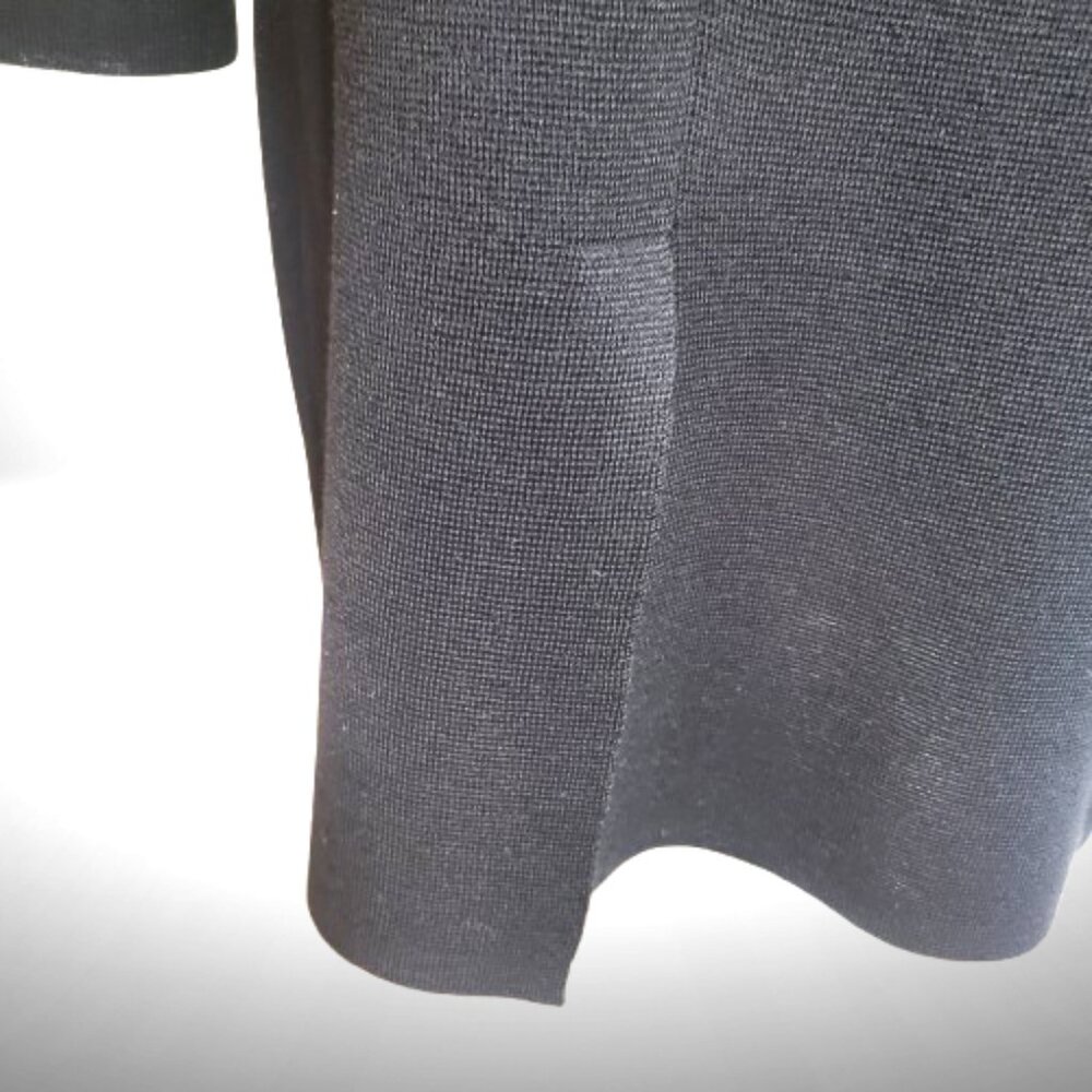 Marc Jacobs Black Knit Coatigan / Long Cardigan – Size 6 - Picture 6 of 13